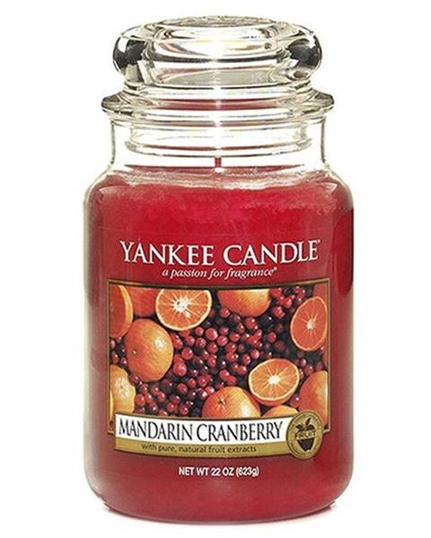 OKAY Svíčka Yankee candle Mandarinky s brusinkami, 623g