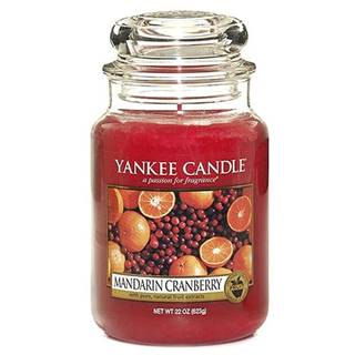 Svíčka Yankee candle Mandarinky s brusinkami, 623g