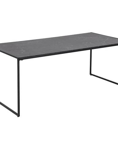 Konferenční stolek Infinity 120x60x48 cm černý mramor 647173