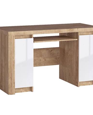 Psací stůl Livinio L14 ribbeck/bílá lesk