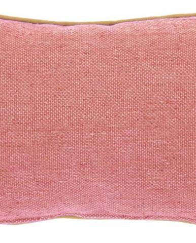 Růžový povlak na polštář z recyklovaného plastu Kave Home Dalila, 30 x 50 cm