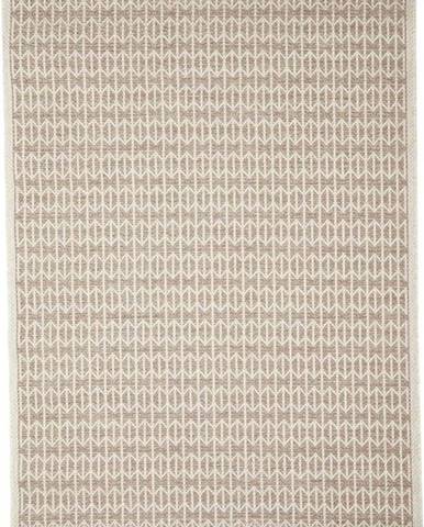 Světle hnědý venkovní koberec Floorita Stuoia, 194 x 290 cm