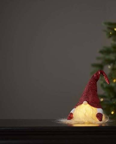 Vánoční světelná LED dekorace Star Trading Joylight Santa, výška 28 cm