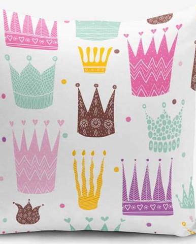 Dětský povlak na polštář Colorful Crown - Minimalist Cushion Covers