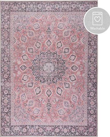 Růžový koberec Flair Rugs FOLD Somerton, 160 x 230 cm