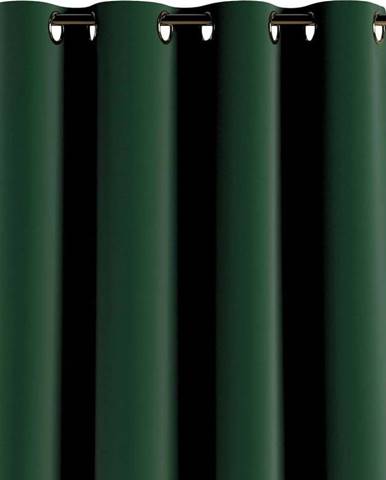 Zelený závěs 260x130 cm Posh Velvet - Yellow Tipi