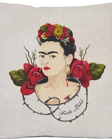 Polštář Madre Selva Frida Roses, 45 x 45 cm