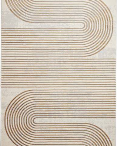 Šedý/ve zlaté barvě koberec 170x120 cm Apollo - Think Rugs