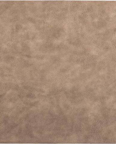Hnědé prostírání z imitace kůže ZicZac Troja Rectangle, 33 x 45 cm