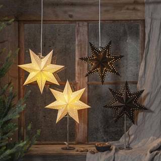 Černá vánoční světelná dekorace Bobo - Star Trading