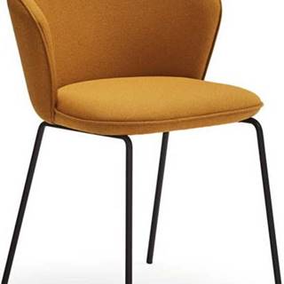 Žluté jídelní židle v sadě 2 ks Add - Teulat
